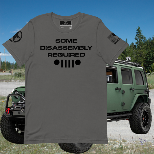 Some Disassembly Required Jeep Life T-Shirt