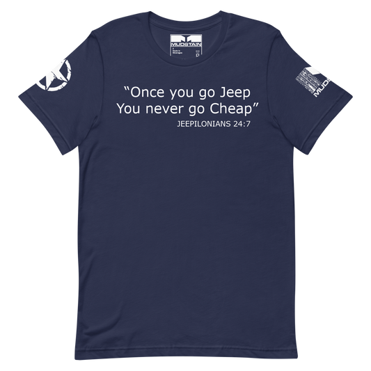 JEEP Never Cheap Lifestyle T-Shirt